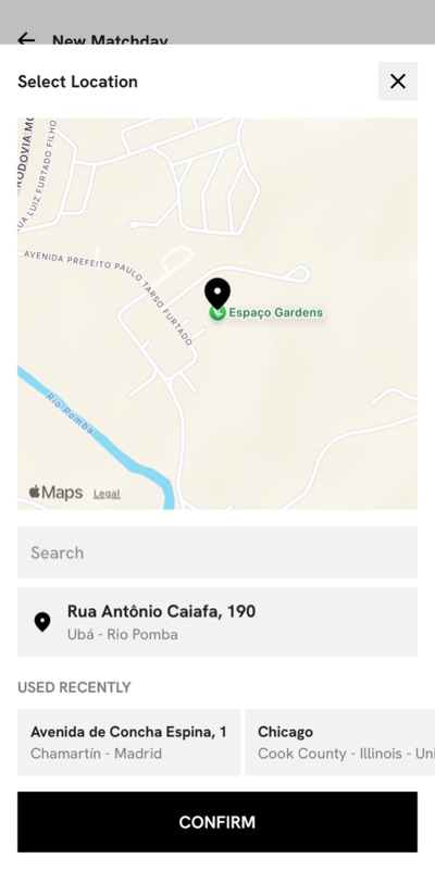 Picking the pitch on the map